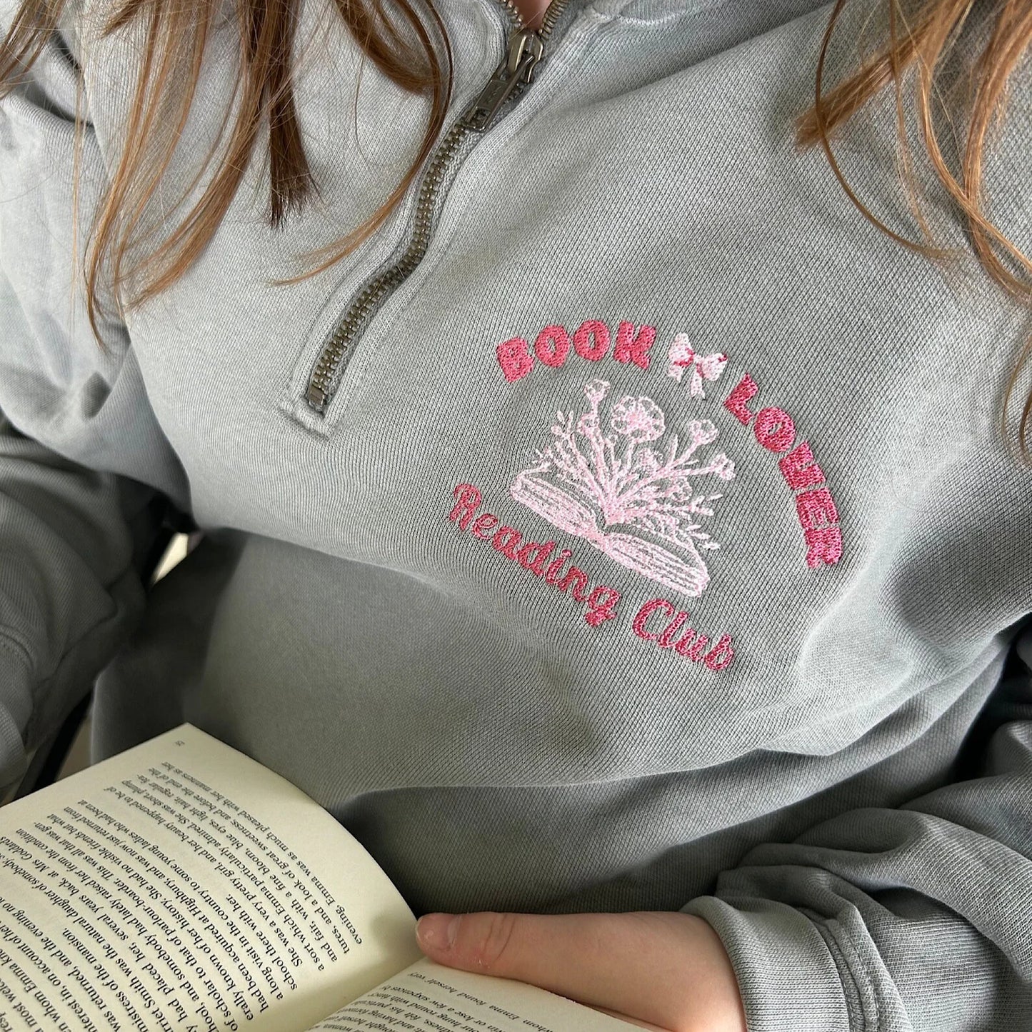 Book Lovers Reading Club Comfort Colors Sweatshirt