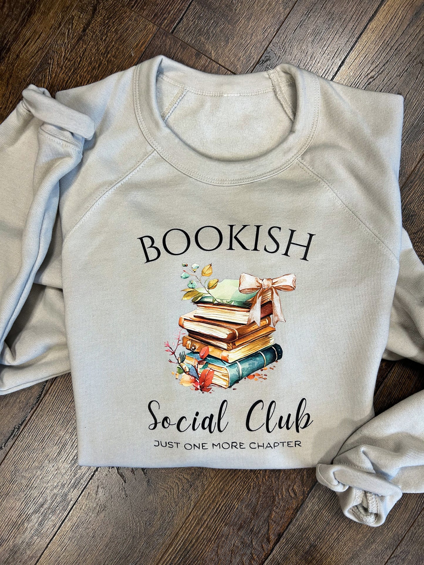 Bookish Social Club Fall Vibes Crewneck Bella & Canvas Sweatshirt