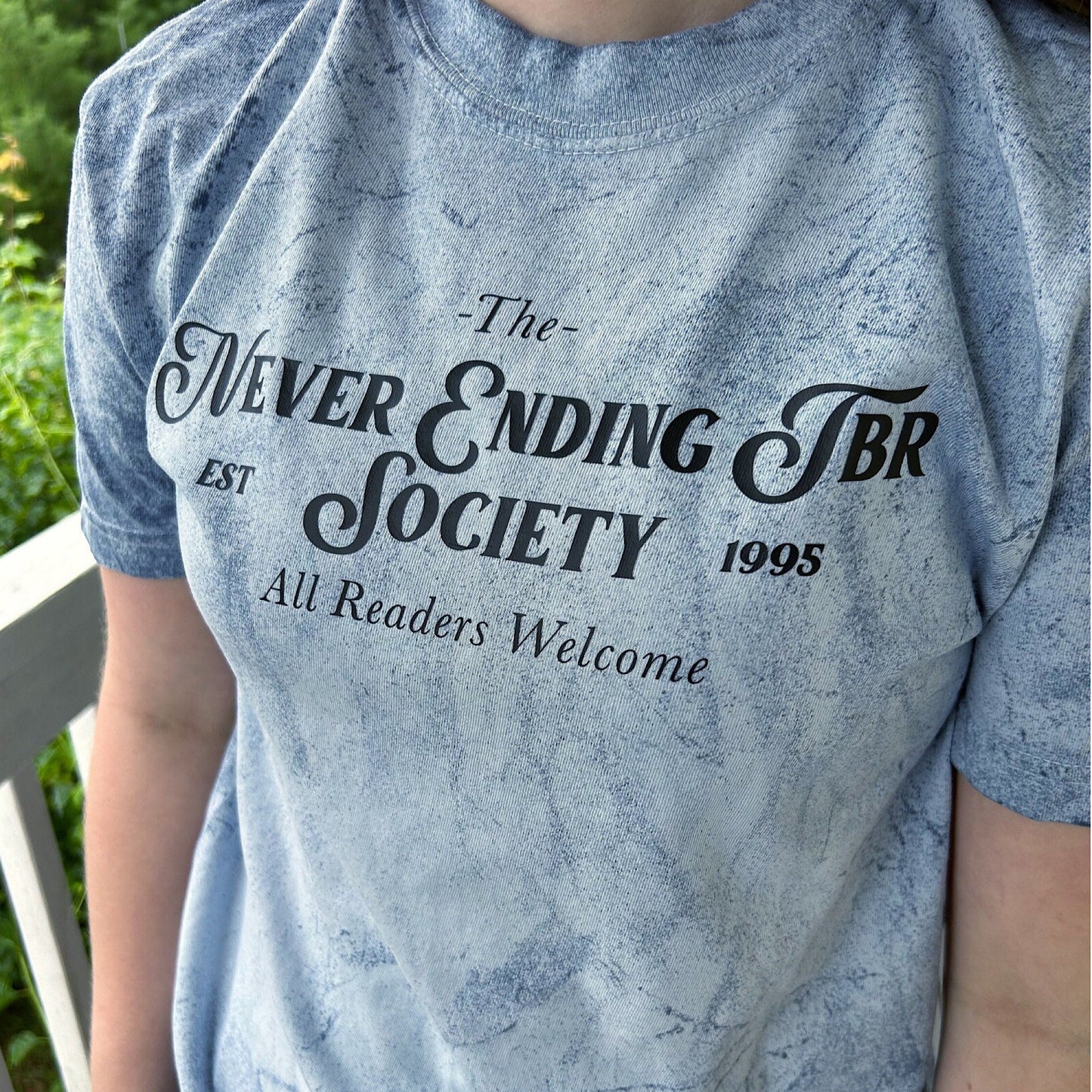 Never Ending To Be Read Shirt Tie Dye Comfort Colors T-Shirt